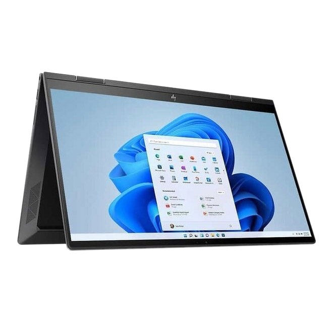 كمبيوتر محمول HP Envy x360 بشاشة 15.6 بوصة عالية الدقة بالكامل - Ryzen 7، وذاكرة وصول عشوائي (RAM) سعة 12 جيجابايت، ومحرك أقراص ذو حالة صلبة (SSD) سعة 512 جيجابايت - رمادي