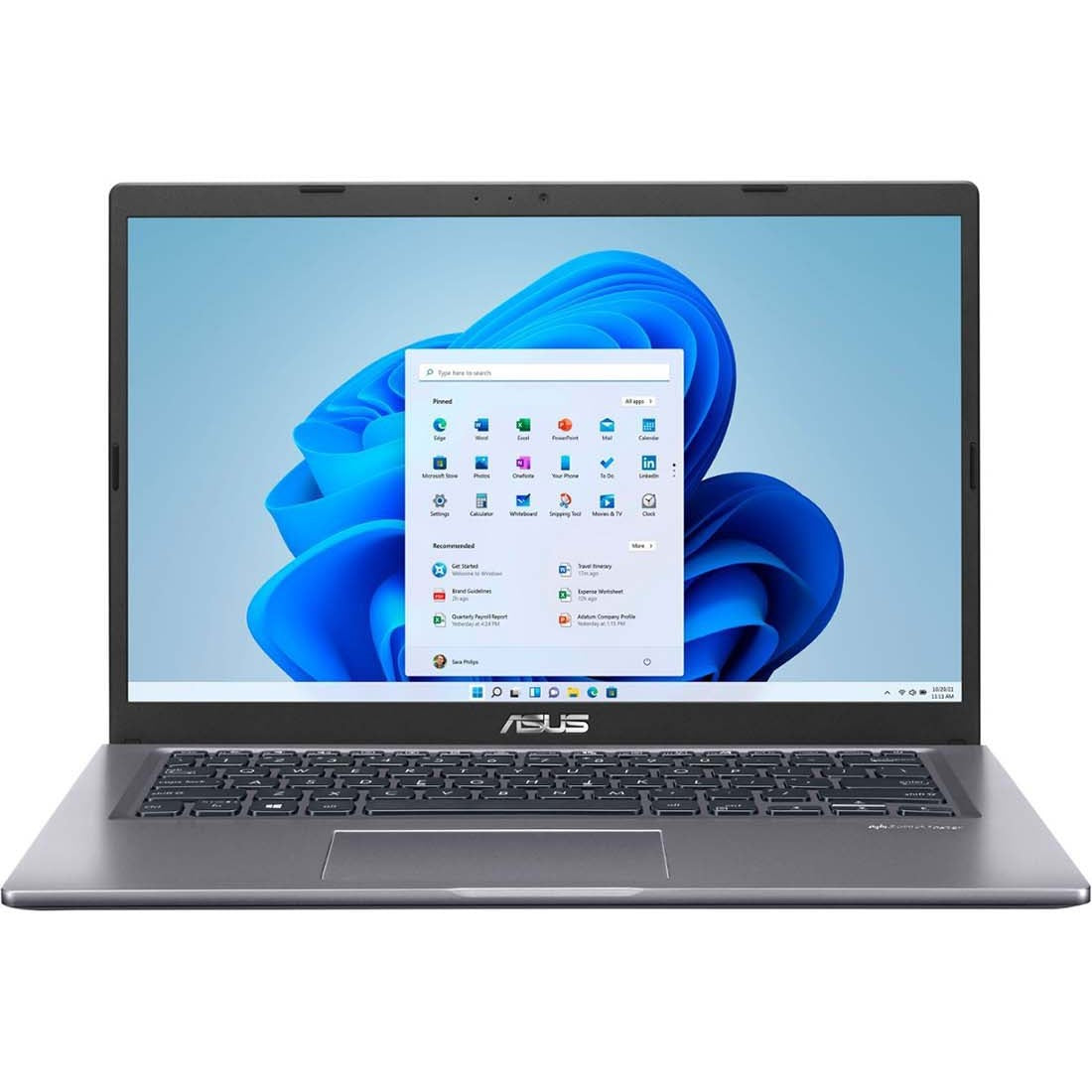 ASUS VivoBook 14" Laptop – Ryzen 3, 8GB RAM, 128GB SSD – Slate Grey