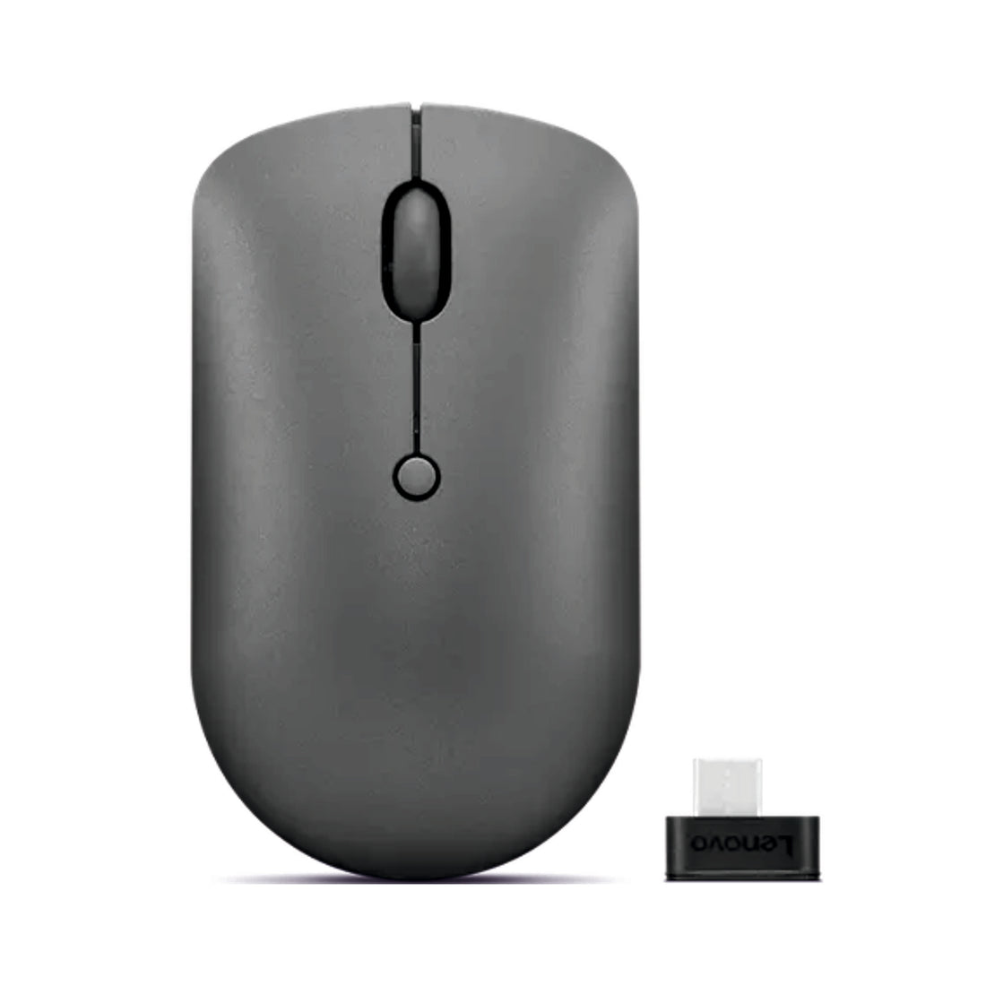 Lenovo 540 USB-C Compact Wireless Mouse – Battery Powered, Grey