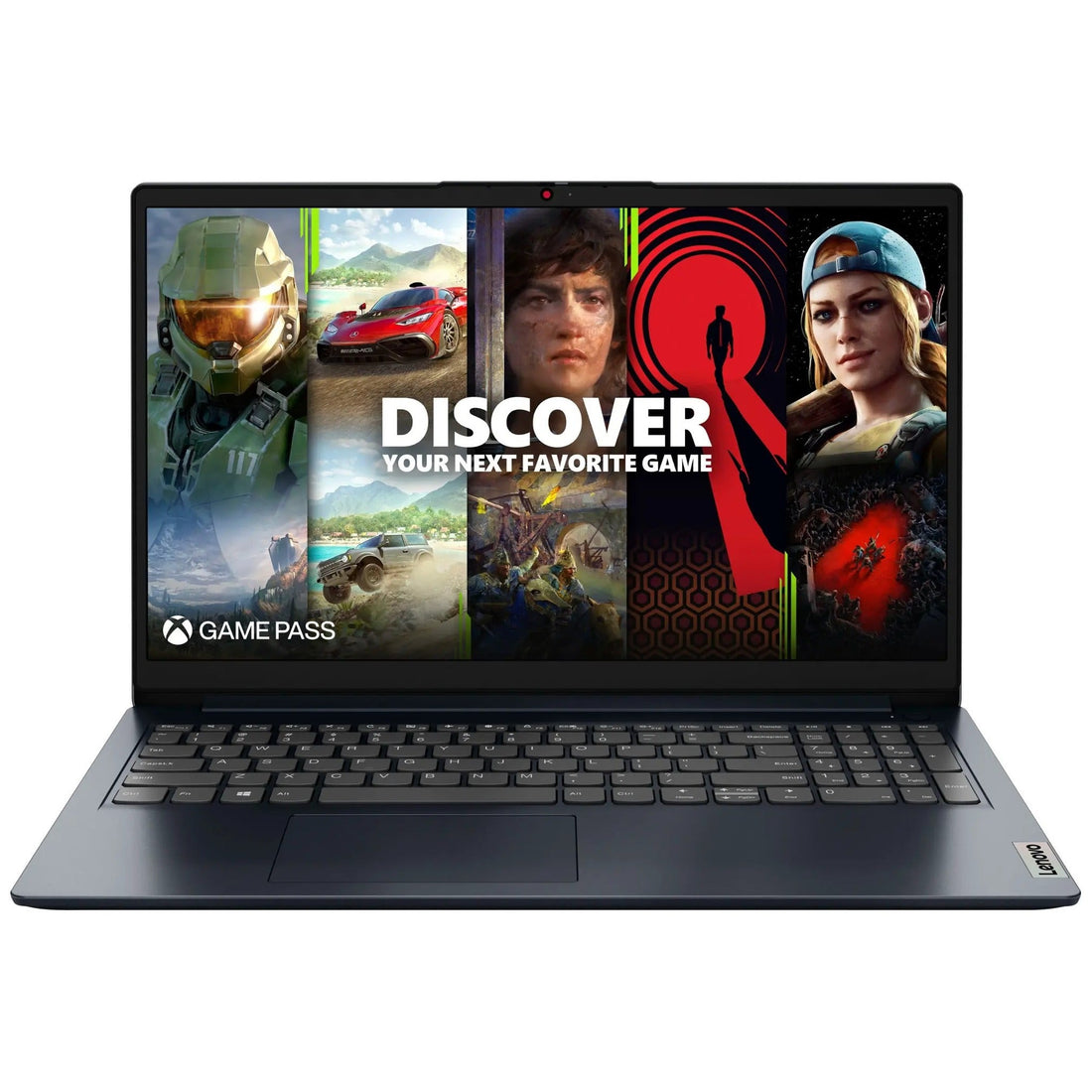 Lenovo IdeaPad 1 Laptop, 15.6" FHD Touch Display, AMD Ryzen 5 7520U, 8GB RAM, 256GB SSD, Windows 11 Home – Abyss Blue