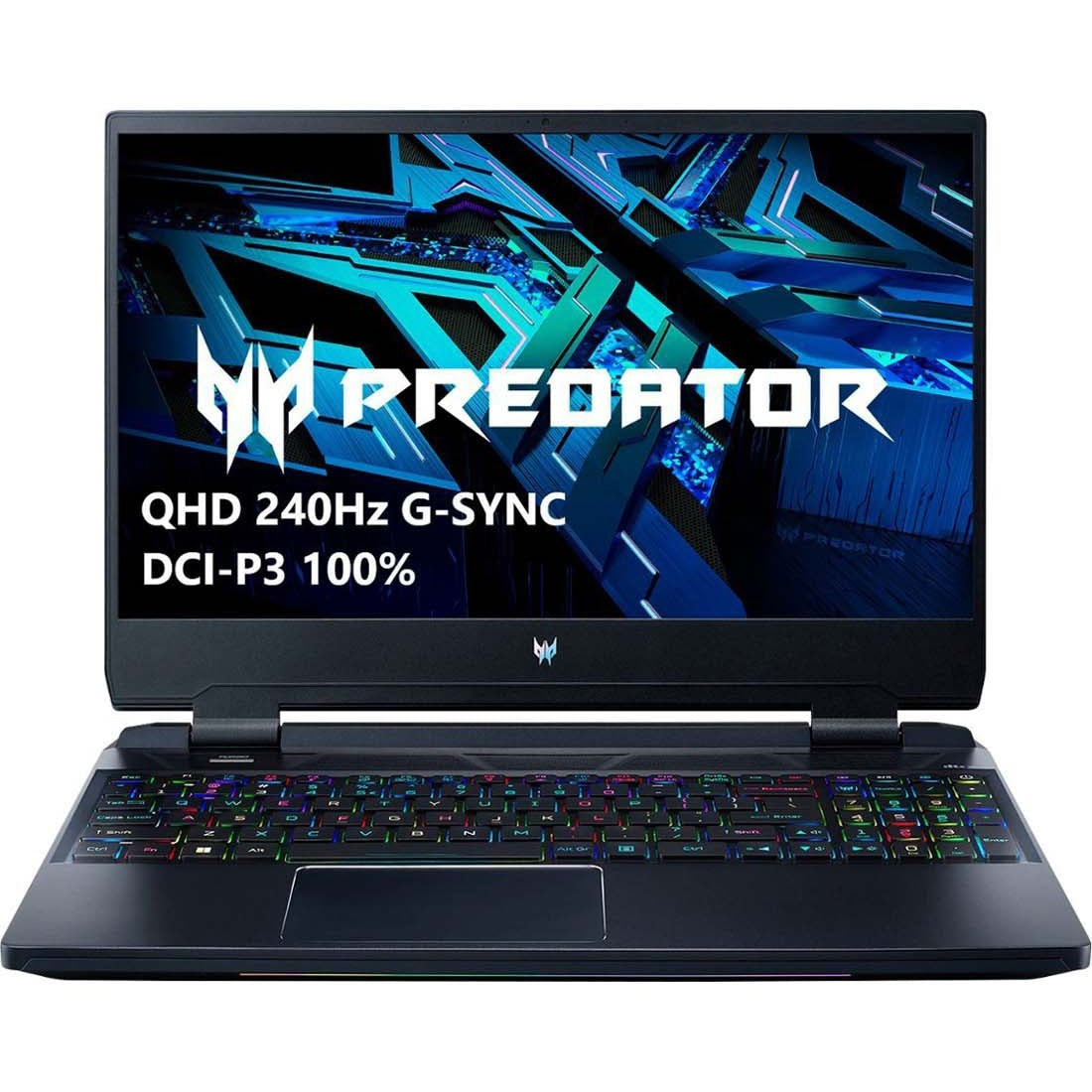 لابتوب ألعاب بريداتور هيليوس 300 - شاشة FHD مقاس 15.6 بوصة | معالج Intel Core i7-12700H، ذاكرة وصول عشوائي (RAM) سعة 16 جيجابايت، قرص SSD سعة 1 تيرابايت، بطاقة رسومات RTX 3070 Ti (4 جيجابايت) - أسود