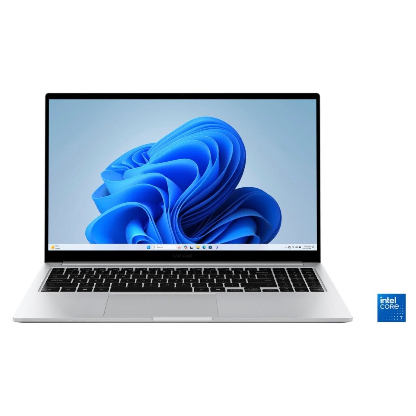 Samsung Galaxy Book4 – 15.6" FHD Laptop | Intel Core 7, 16GB RAM, 512GB SSD – Silver