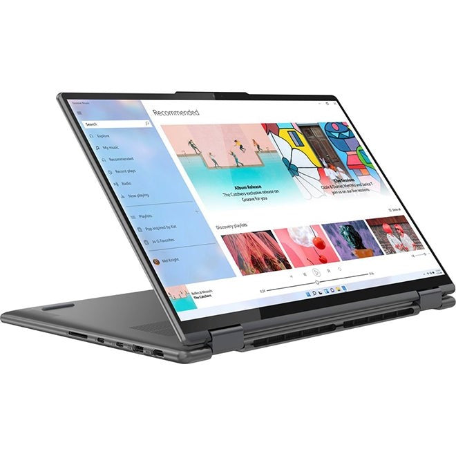 لابتوب لينوفو يوجا 7 بشاشة 16 بوصة – معالج Intel Core i5، ذاكرة وصول عشوائي 8 جيجابايت، قرص SSD سعة 256 جيجابايت – رمادي ستورم
