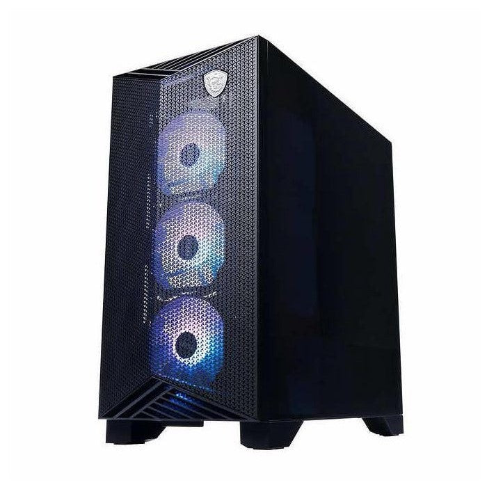 كمبيوتر ألعاب أجيوس R2 عالي الأداء، معالج Intel Core i9-14900F، ذاكرة وصول عشوائي (RAM) سعة 32 جيجابايت، قرص تخزين SSD سعة 2 تيرابايت، بطاقة رسوميات NVIDIA RTX 4070 سعة 12 جيجابايت، ويندوز 11 هوم – أسود