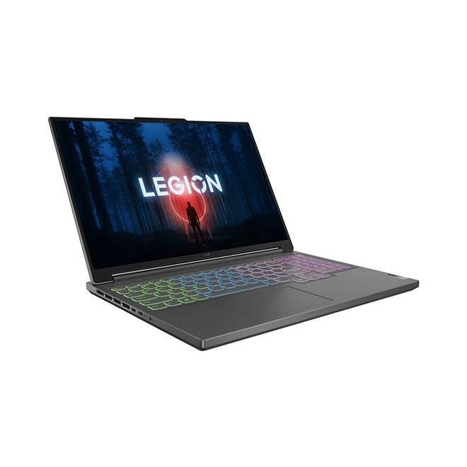 Lenovo Legion Slim 5 16" Gaming Laptop, Ryzen 5 7640HS, 16GB RAM, 512GB SSD, RTX 4060 8GB, WUXGA 144Hz, Windows 11 – Storm Grey