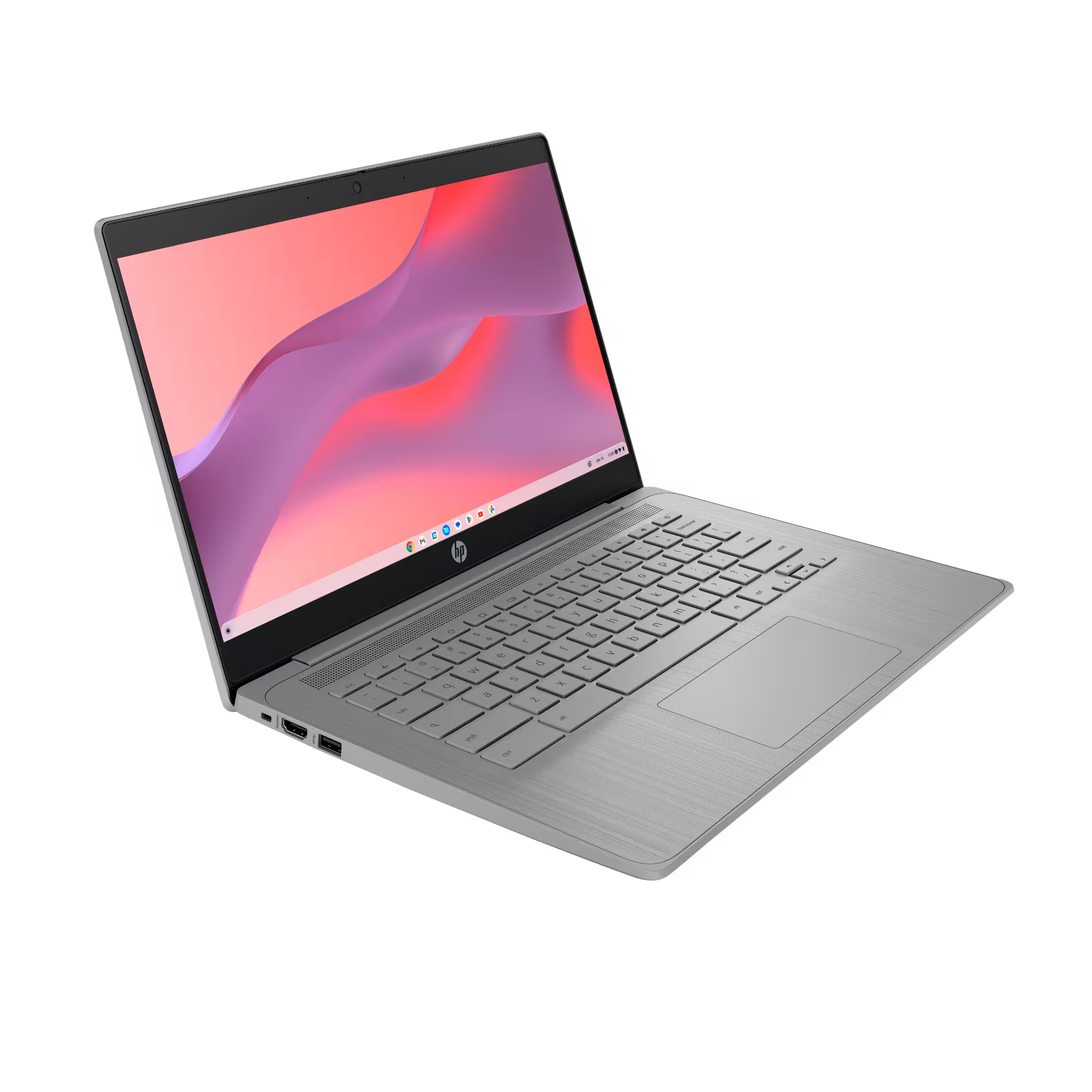 HP 14" Chromebook Laptop, Intel Celeron N4500, 4GB RAM, 64GB eMMC, Intel UHD Graphics, Chrome OS – Modern Grey