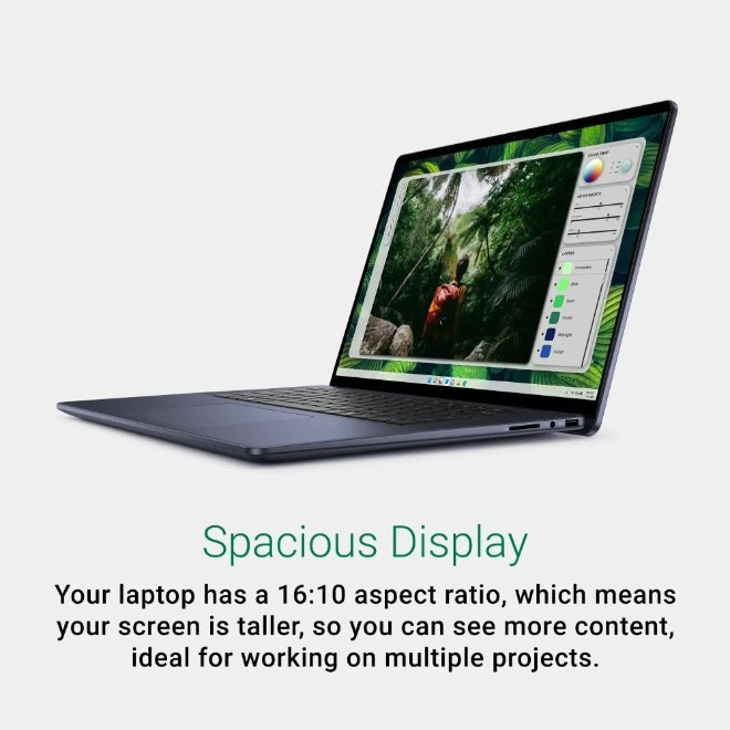 Dell Inspiron 2-in-1 Laptop 16-Inch Touchscreen, Core Ultra 7 155H, 32GB RAM, 1TB SSD, Intel Arc Graphics – Midnight Blue