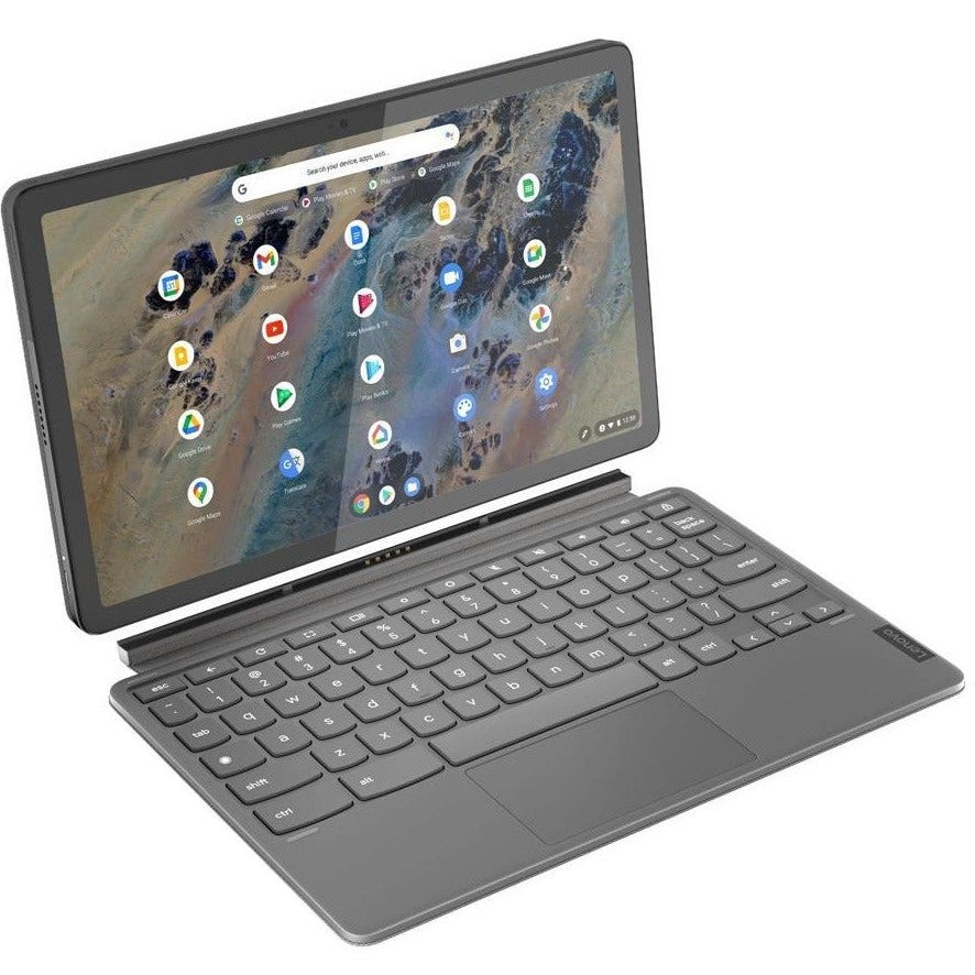 Lenovo Chromebook Duet 3 11" 2K Touch Laptop, Snapdragon 7c, 8GB RAM, 128GB eMMC, Chrome OS – Storm Grey