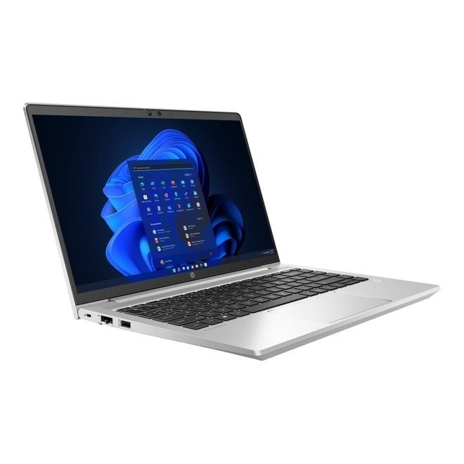 جهاز الكمبيوتر المحمول HP ProBook 445 G8 Wolf Pro Security Edition – شاشة 14 بوصة عالية الدقة | معالج Ryzen 5 5600U، ذاكرة وصول عشوائي (RAM) سعة 16 جيجابايت، محرك أقراص صلبة (SSD) سعة 512 جيجابايت، نظام التشغيل Windows 11 Pro – لون فضي بيكي ألمنيوم