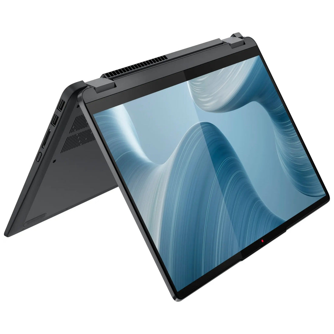 كمبيوتر محمول لينوفو فليكس 5i 2 في 1، شاشة لمس 14 بوصة عالية الدقة بالكامل (+FHD)، معالج Intel Core i5-1235U، ذاكرة وصول عشوائي 8 جيجابايت، قرص صلب 512 جيجابايت، ويندوز 11 هوم – رمادي ستورم