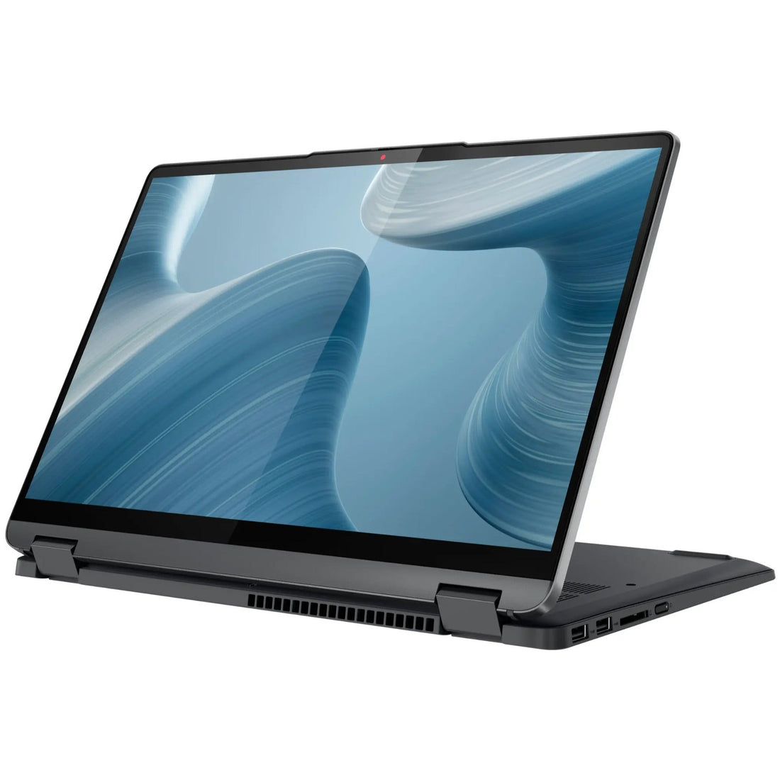 كمبيوتر محمول لينوفو فليكس 5i 2 في 1، شاشة لمس 14 بوصة عالية الدقة بالكامل (+FHD)، معالج Intel Core i5-1235U، ذاكرة وصول عشوائي 8 جيجابايت، قرص صلب 512 جيجابايت، ويندوز 11 هوم – رمادي ستورم