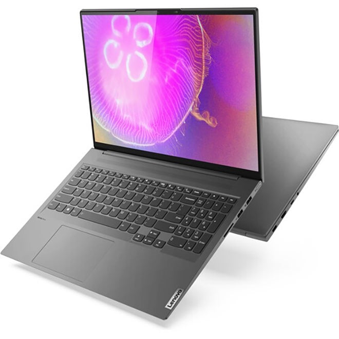 لابتوب لينوفو سليم 7 مقاس 16 بوصة – Core i7-12700H، 16 جيجابايت رام، 1 تيرابايت SSD، Intel Arc A370M – رمادي عاصفي