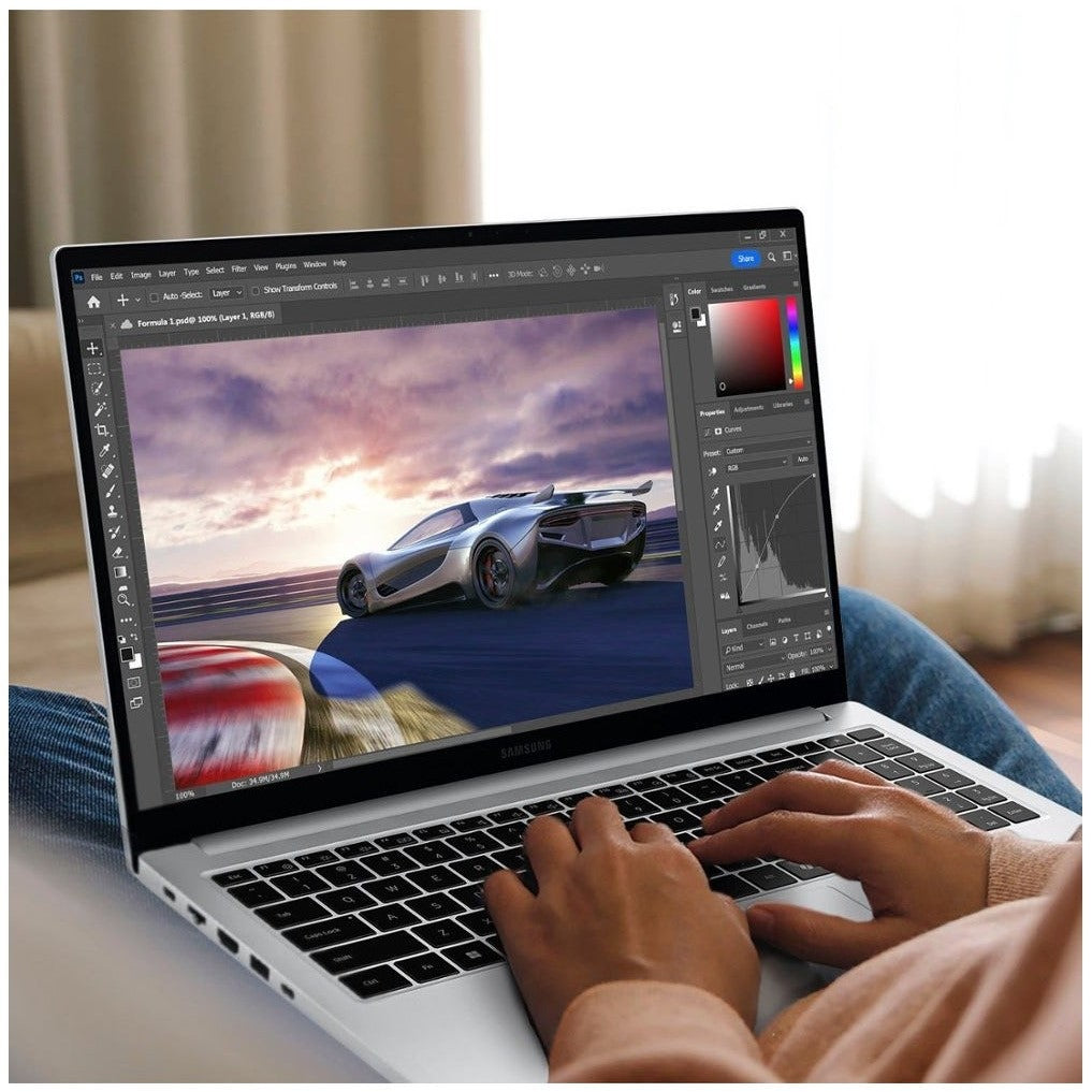 Samsung Galaxy Book4 – 15.6" FHD Laptop | Intel Core 7, 16GB RAM, 512GB SSD – Silver