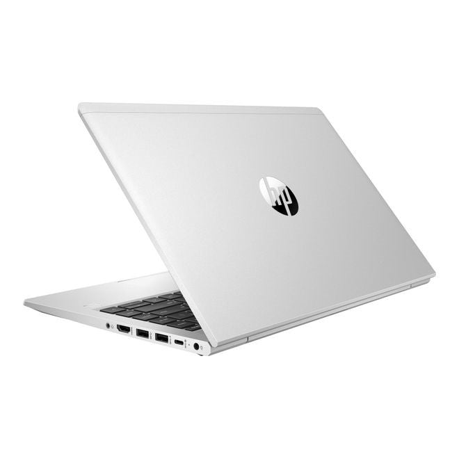 جهاز الكمبيوتر المحمول HP ProBook 445 G8 Wolf Pro Security Edition – شاشة 14 بوصة عالية الدقة | معالج Ryzen 5 5600U، ذاكرة وصول عشوائي (RAM) سعة 16 جيجابايت، محرك أقراص صلبة (SSD) سعة 512 جيجابايت، نظام التشغيل Windows 11 Pro – لون فضي بيكي ألمنيوم