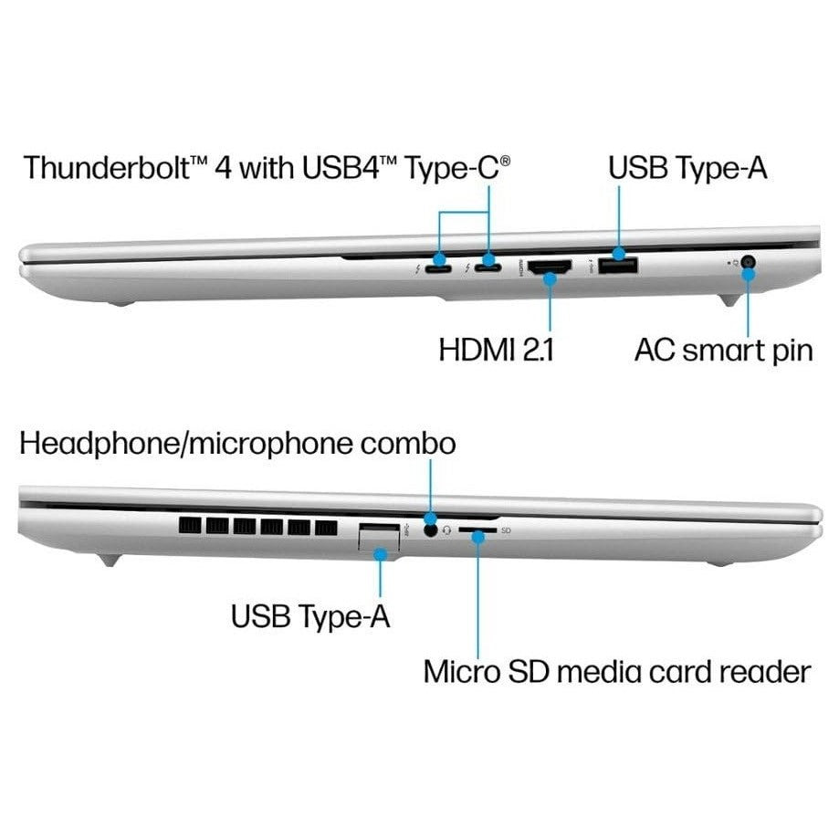 HP ENVY 16" Touchscreen Laptop, Intel Core i7-13700H, 32GB RAM, 2TB SSD, NVIDIA RTX 4060 (8GB), Windows 11 Home – Silver