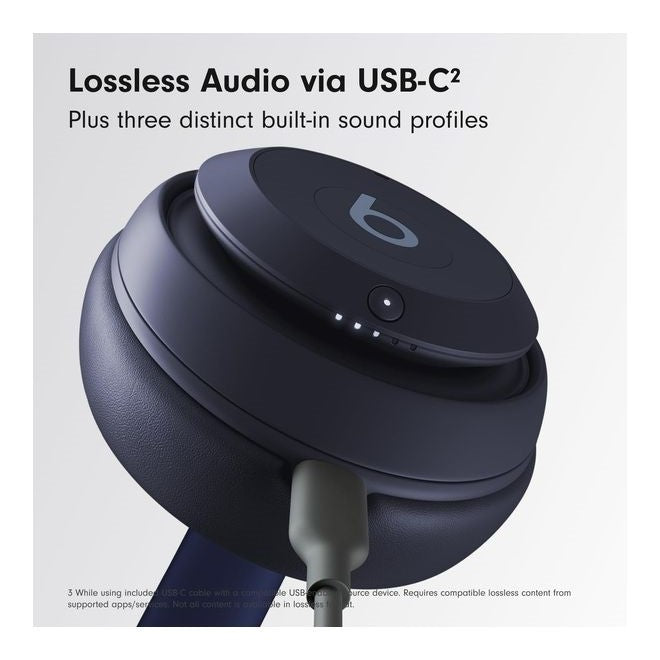 Beats Studio Pro Wireless Over-Ear Headphones (2023) – Noise Cancelling, Spatial Audio, Navy
