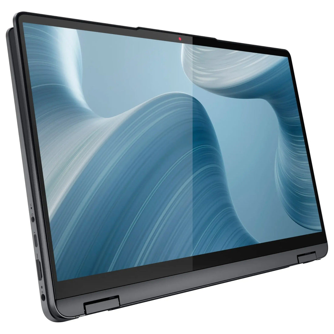 كمبيوتر محمول لينوفو فليكس 5i 2 في 1، شاشة لمس 14 بوصة عالية الدقة بالكامل (+FHD)، معالج Intel Core i5-1235U، ذاكرة وصول عشوائي 8 جيجابايت، قرص صلب 512 جيجابايت، ويندوز 11 هوم – رمادي ستورم