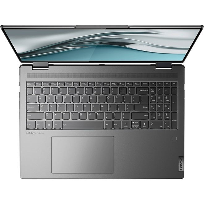 لابتوب لينوفو يوجا 7 بشاشة 16 بوصة – معالج Intel Core i5، ذاكرة وصول عشوائي 8 جيجابايت، قرص SSD سعة 256 جيجابايت – رمادي ستورم
