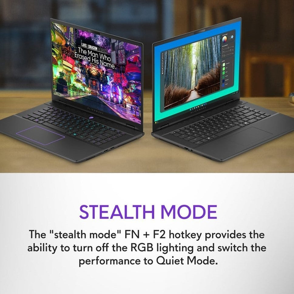 Alienware m16 R2 16" QHD 240Hz Gaming Laptop – Intel Ultra 9, 32GB RAM, 1TB SSD, RTX 4070 (8GB) – Dark Metallic Moon