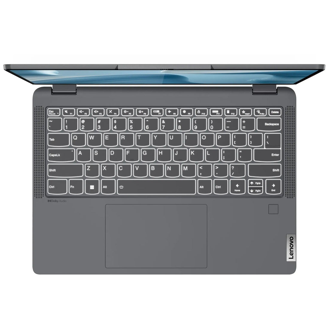 كمبيوتر محمول لينوفو فليكس 5i 2 في 1، شاشة لمس 14 بوصة عالية الدقة بالكامل (+FHD)، معالج Intel Core i5-1235U، ذاكرة وصول عشوائي 8 جيجابايت، قرص صلب 512 جيجابايت، ويندوز 11 هوم – رمادي ستورم