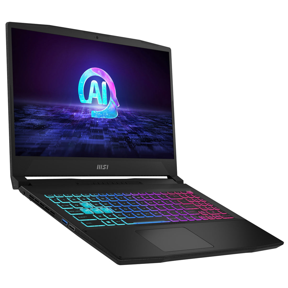 لابتوب الألعاب MSI Katana A15 بحجم 15.6 بوصة – معالج AMD Ryzen 7-8845HS، وذاكرة وصول عشوائي (RAM) سعة 16 جيجابايت، وSSD سعة 1 تيرابايت، وبطاقة رسومات GeForce RTX 4060 بذاكرة 8 جيجابايت – ويندوز 11 هوم – أسود