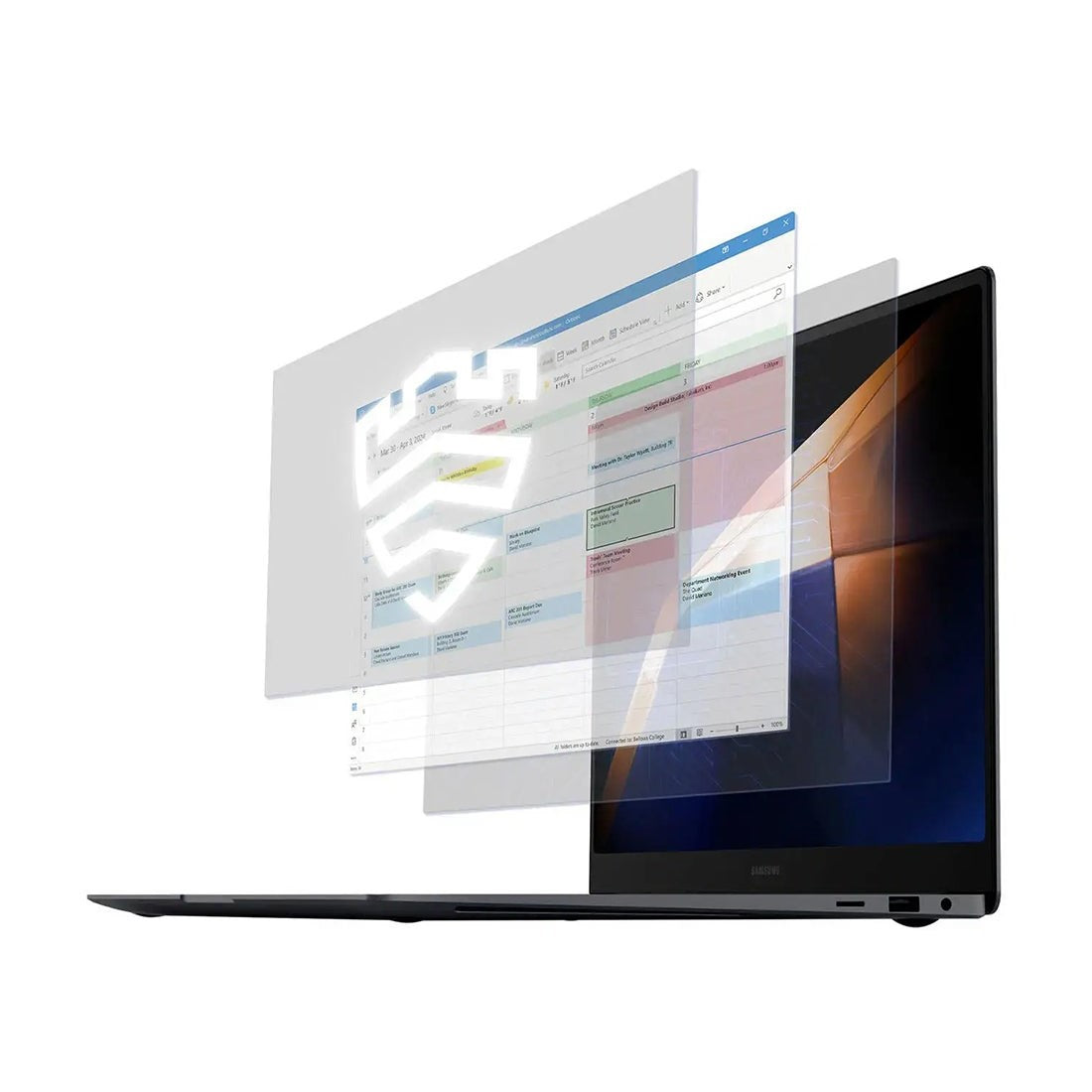 Samsung Galaxy Book4 Pro 16-Inch AMOLED Touch Laptop, Core Ultra 7-155H, 32GB RAM, 1TB SSD, Intel Iris Xe – Grey