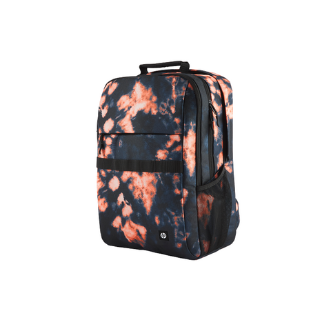 HP Campus XL Tie Dye Backpack 16-Inch Laptop Bag, Lightweight, Lockable, Water-Resistant, Eco-Friendly