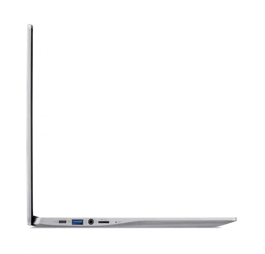 Chromebook 315 Laptop With 15.6-Inch Full HD Display, Celeron N4500 Processor/4GB RAM/64GB Emmc/Intel UHD Graphics/Chrome OS + Included Protective Sleeve English Sparkly Silver