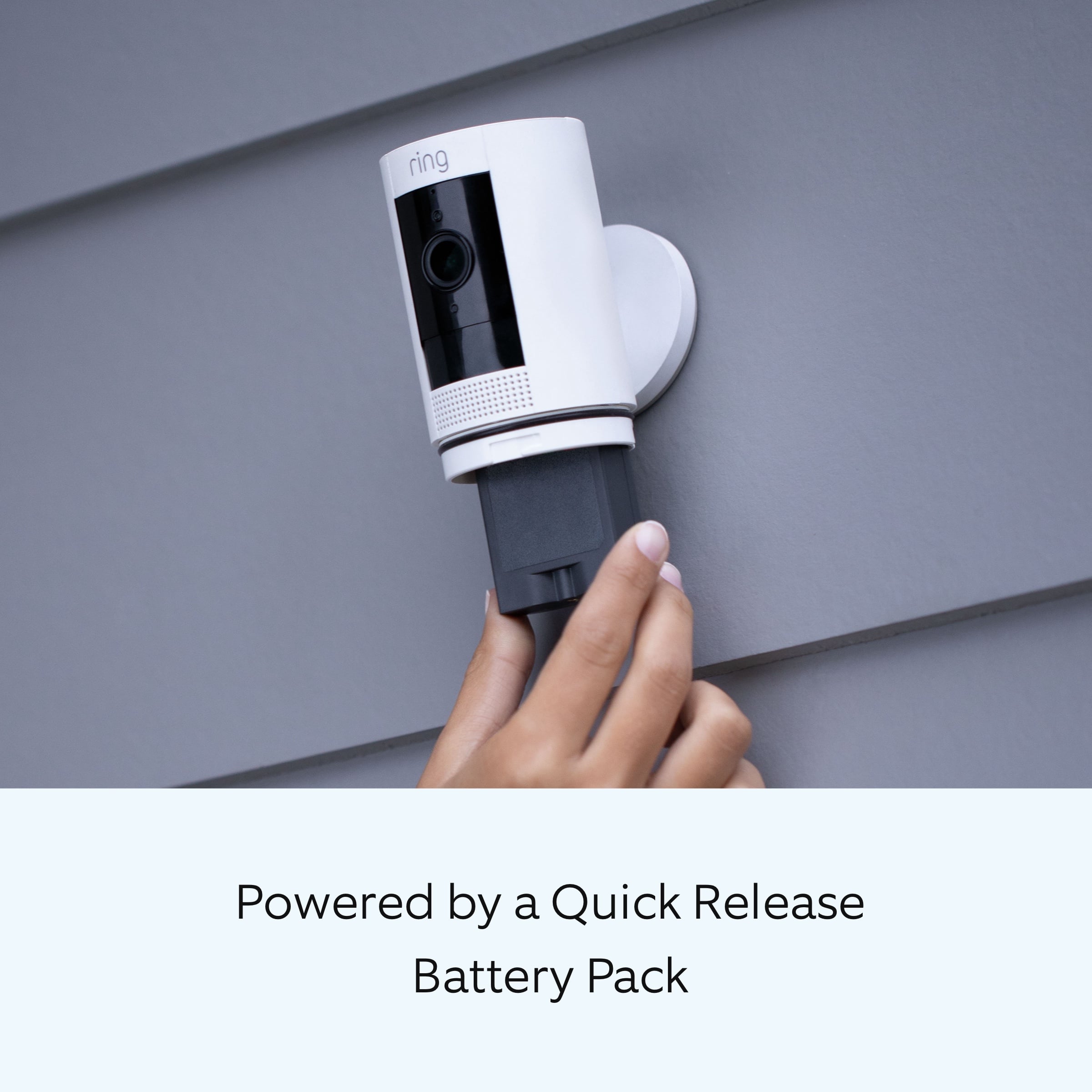 Ring Stick Up 1080p Wireless Security Cameras (2-Pack) – White