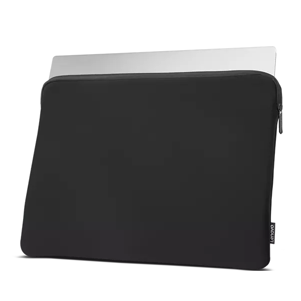 Lenovo 15.6" Basic Laptop Sleeve – Black, Neoprene with Fleece Lining (Model GX41K07564)