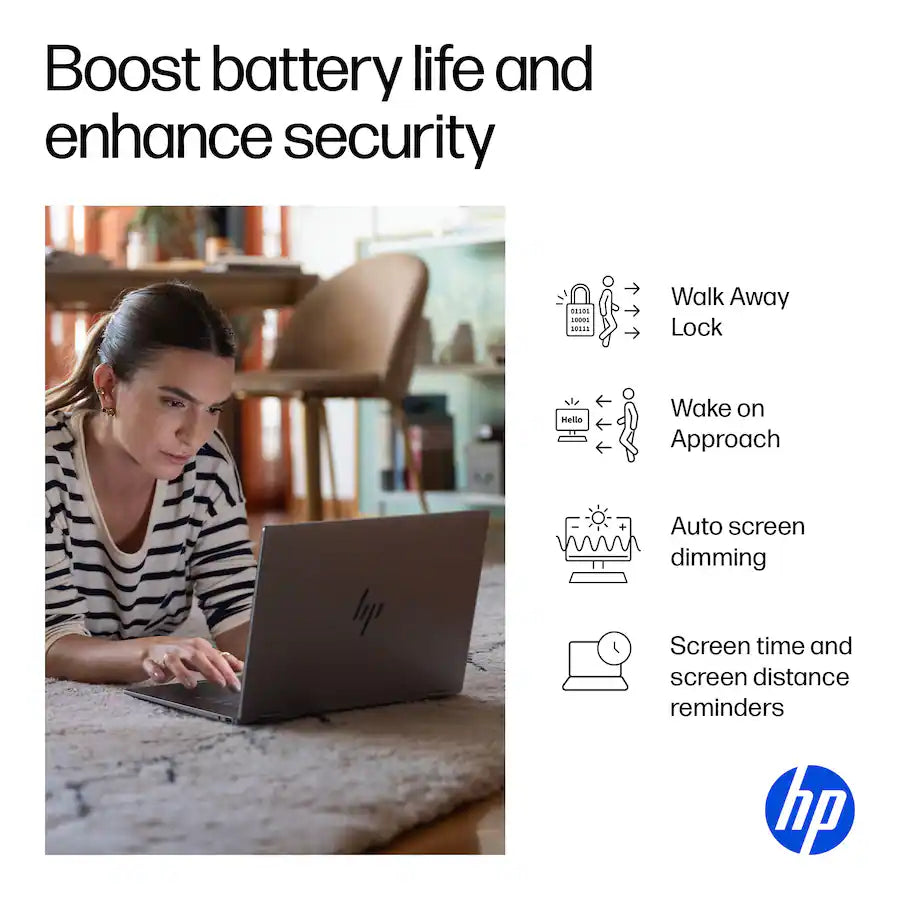 HP - OmniBook X Flip - Copilot+ PC - 16" 3K OLED Touch-Screen Laptop - Intel Core Ultra 9 288V 2024 - 32GB Memory - 2TB SSD - Eclipse Gray