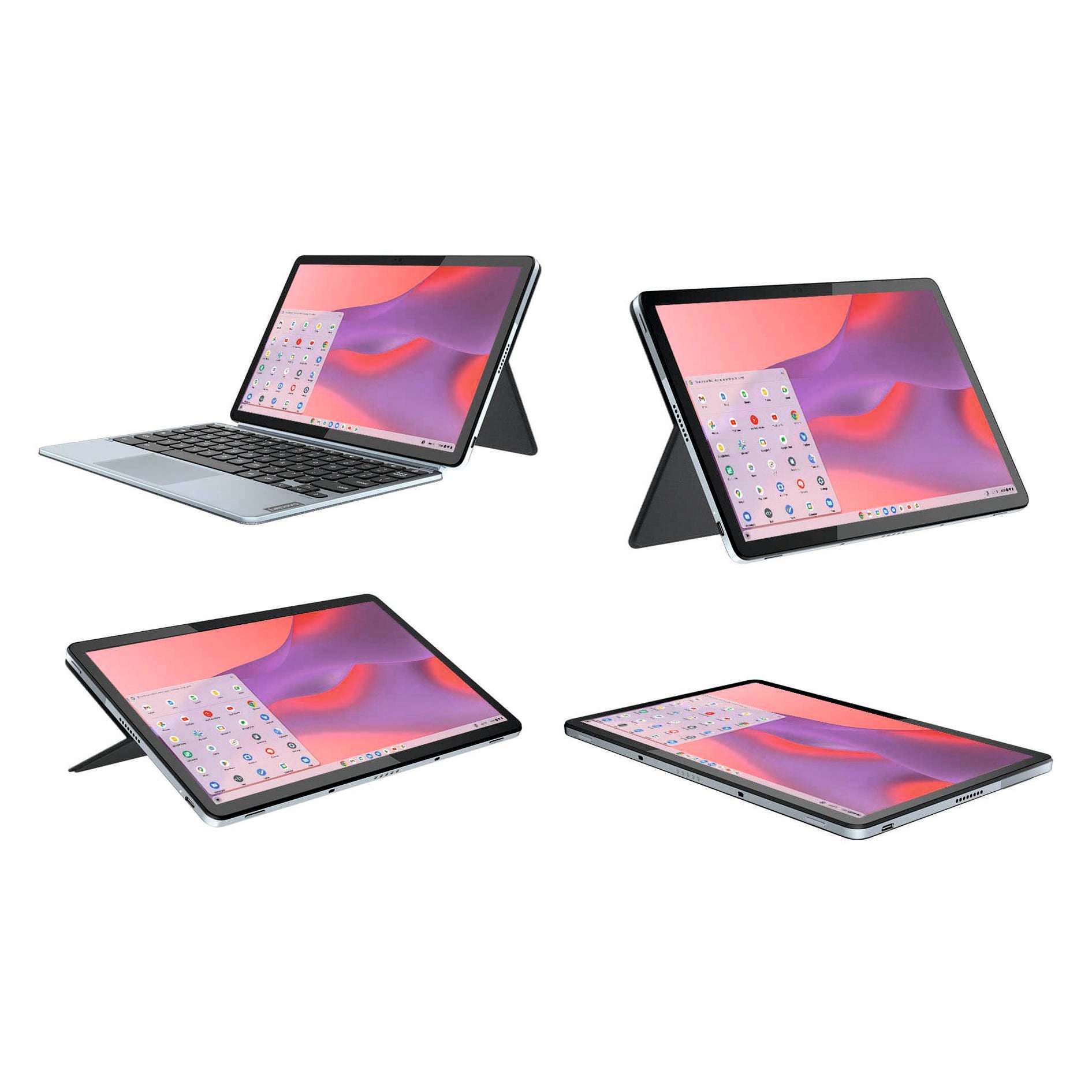 Lenovo IdeaPad Duet 3 Chromebook – 11" 2K Touch, 4GB RAM