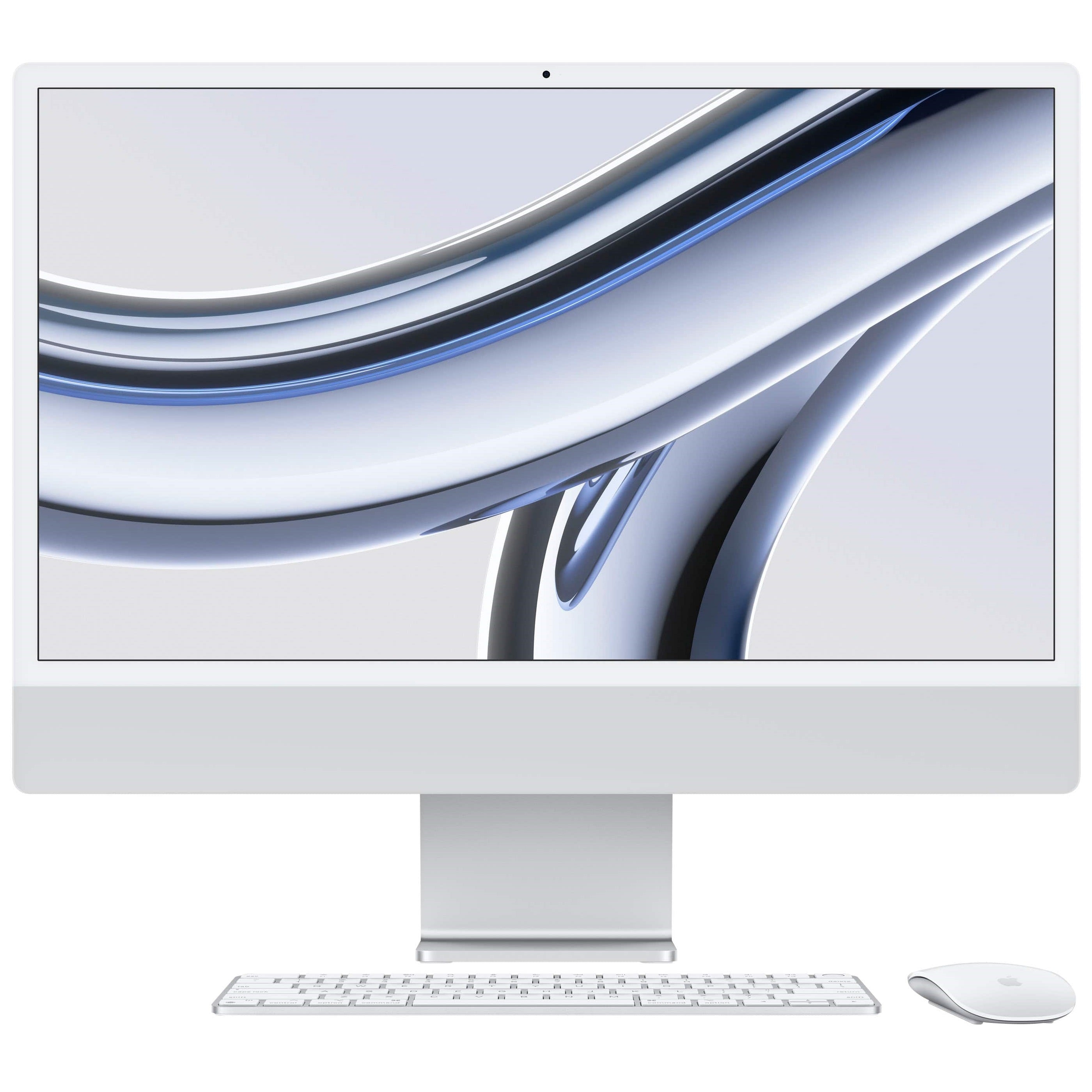 Apple iMac 24” M3 (Silver) – 8-Core CPU, 10-Core GPU, 8GB RAM, 512GB SSD – All-in-One Computer