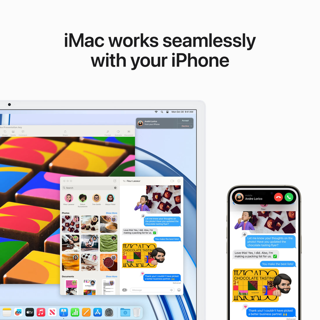 Apple iMac 24” M3 (Silver) – 8-Core CPU, 10-Core GPU, 8GB RAM, 512GB SSD – All-in-One Computer