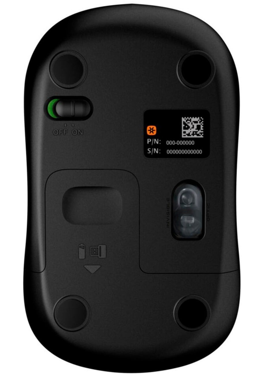 Limited Edition Wireless 3-Button Mouse – Ambidextrous Design, Forest Floral Multicolour