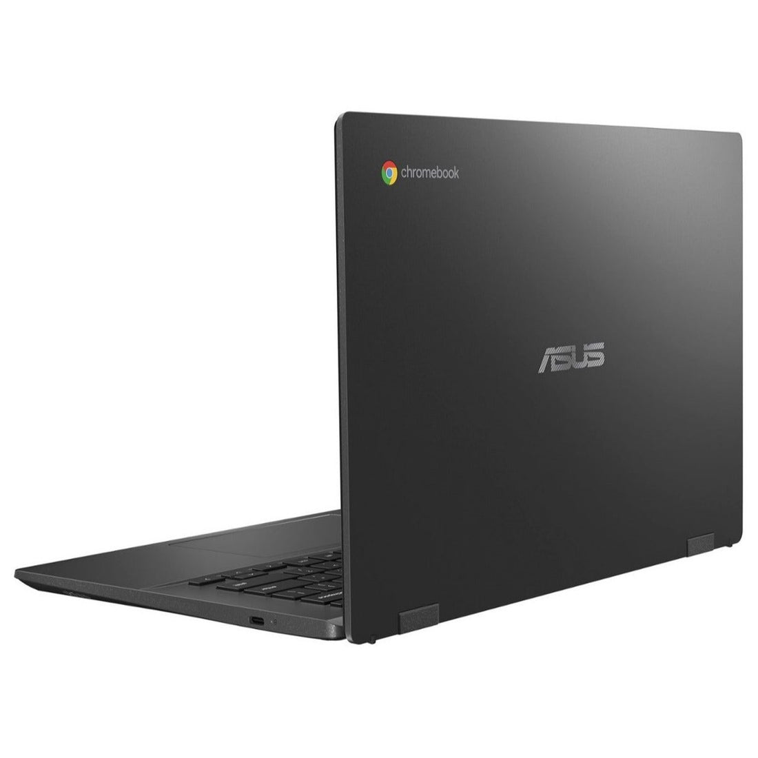 جهاز Chromebook CM1402 المحمول – شاشة 14 بوصة عالية الدقة بالكامل، MediaTek Kompanio 520، ذاكرة وصول عشوائي 4 جيجابايت، سعة تخزين eMMC 64 جيجابايت، نظام تشغيل Chrome OS – رمادي جاذبي